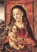 BERRUGUETE, Pedro Virgin and Child  inxt Sweden oil painting reproduction